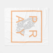 PRAY FLEECE DEKEN (Voorkant (Horizontaal))