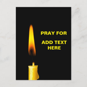 Pray for Add Text Briefkaart