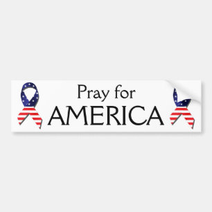 Pray for America Bumpersticker