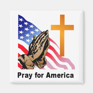 Pray for America Magneet