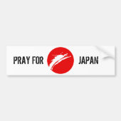 Pray for Japan Bumpersticker (Voorkant)