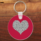 Pray for Japan round sleutelhanger (Voorkant)