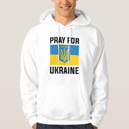 Pray For Oekraïne Hoodie (Voorkant)