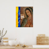 Pray For Oekraïne Poster (Keuken)