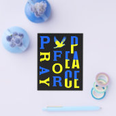 Pray for Peace Flyer (Enkel)