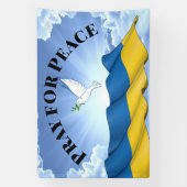 Pray for Peace for Ukraine Spandoek (Verticaal)