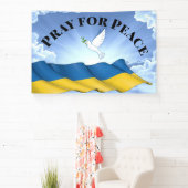 Pray for Peace for Ukraine Spandoek (Insitu)