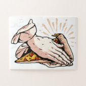 Pray for Pizza Legpuzzel (Horizontaal)