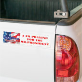 Pray for President Trump Bumpersticker (Op Truck)