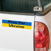 Pray for Ukraine Bumpersticker (Op Truck)