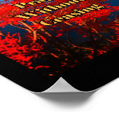 Pray, geef Bedankt Poster (Hoek)