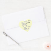 PRAY HART STICKER (Envelop)