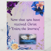 Pray of Invitation to Christus Personalized Paper (Achterkant)