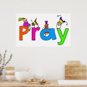 Pray Poster (Keuken)