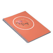 Pray Scripting met kleurrijke Waterverf Flowers Notitieboek (Rechterzijde)