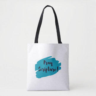 Pray Scripture Totebag Draagtas
