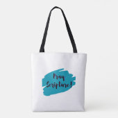 Pray Scripture Totebag Draagtas (Achterkant)