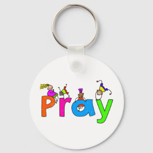 Pray Sleutelhanger