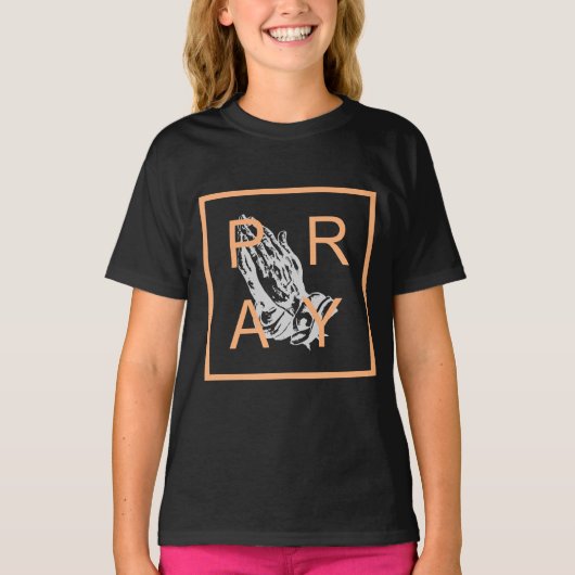 PRAY T-SHIRT (Voorkant)