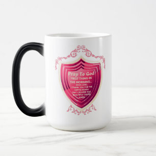 Pray to God Snoep Apple Pink Design Morph Mok