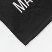 Pray. Trust. Wait. Christian Religious Verse Matth Fleece Deken (Hoek)