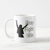 Pray. Vecht. iWin. Koffiemok (Links)