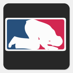 Pray Vierkante Sticker