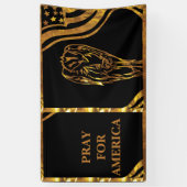 PRAY VOOR AMERIKA SPANDOEK (Verticaal)