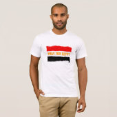 Pray voor Egypte T-shirt (Voorkant volledig)