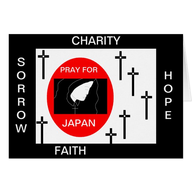 PRAY VOOR JAPAN (Voorkant Horizontaal)