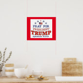 PRAY VOOR TRUMP POSTER (Keuken)