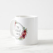 Pray zonder stopzetting koffiemok (Voorkant links)