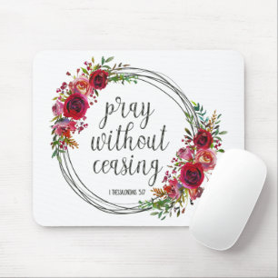 Pray zonder stopzetting muismat