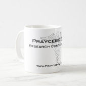 Praycebo Effect - Onderzoekscontrole Koffiemok (Voorkant links)