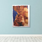 Prayer 1981 canvas afdruk (Insitu (Houten vloer))