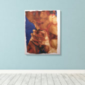 Prayer 1981 canvas afdruk (Insitu (Houten vloer))