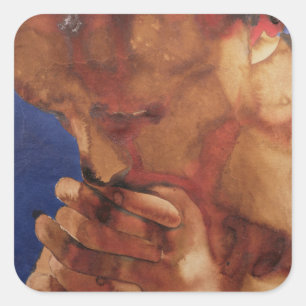 Prayer 1981 vierkante sticker