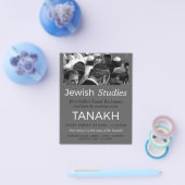 Prayer bij Synagogue, jodendom, joodse studies Flyer (Enkel)