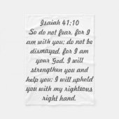 Prayer Blanket Fleece Deken (Voorkant)