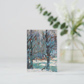 Prayer Blessing Memorial Card Visitekaartje (Staand voorkant)