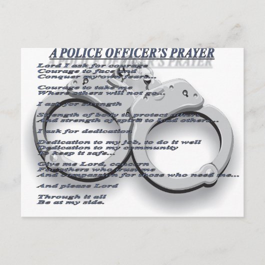 PRAYER BRIEFKAART (Voorkant)