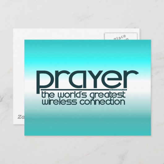 PRAYER BRIEFKAART (Voorkant / Achterkant)