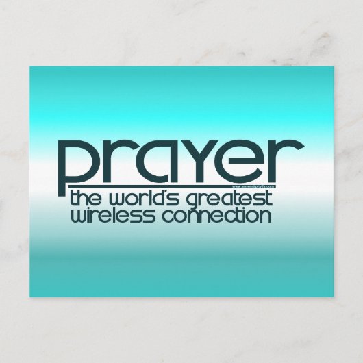 PRAYER BRIEFKAART (Voorkant)