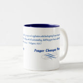 PRAYER change les choses Café Mug (Devant droit)