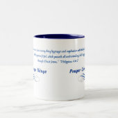 PRAYER change les choses Café Mug (Centre)