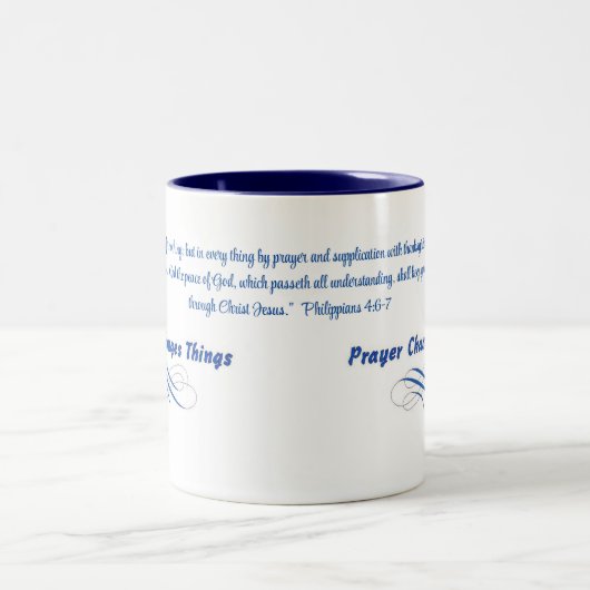 PRAYER change les choses Café Mug (Centre)