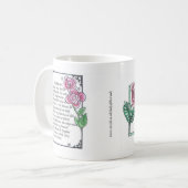 Prayer de seigneur et tasse de prière de sérénité (Devant gauche)