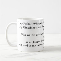 Prayer des seigneurs/notre tasse de père