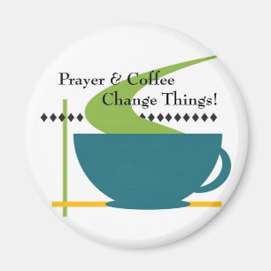 Prayer en Coffee Magnet Magneet