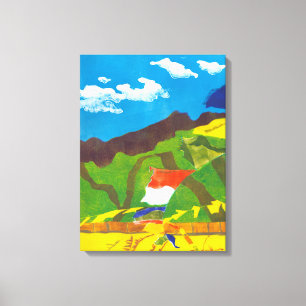 Prayer Flags II Canvas Afdruk